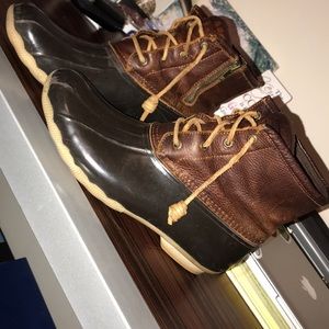 Dark Brown/Tan Duck Boot Style Sperry’s
